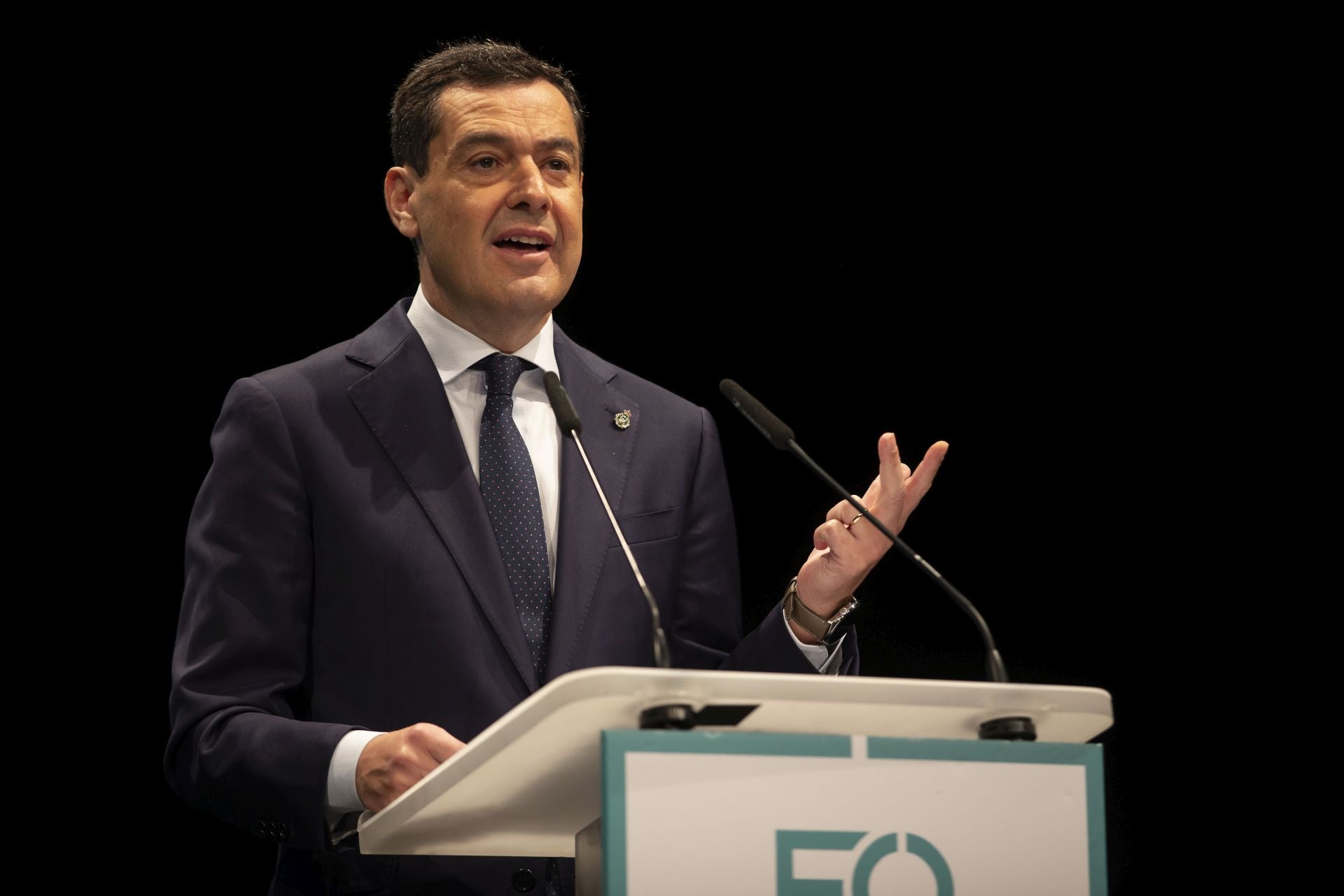 Foro Huelva 24 ABC Alter Enersun con Juanma Moreno, en imágenes (parte II)