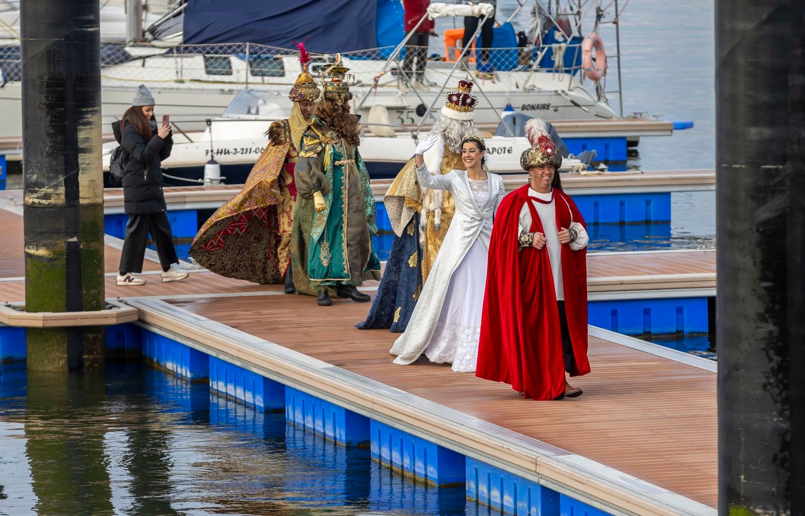 Las mejores imágenes de la llegada de los Reyes Magos a Huelva