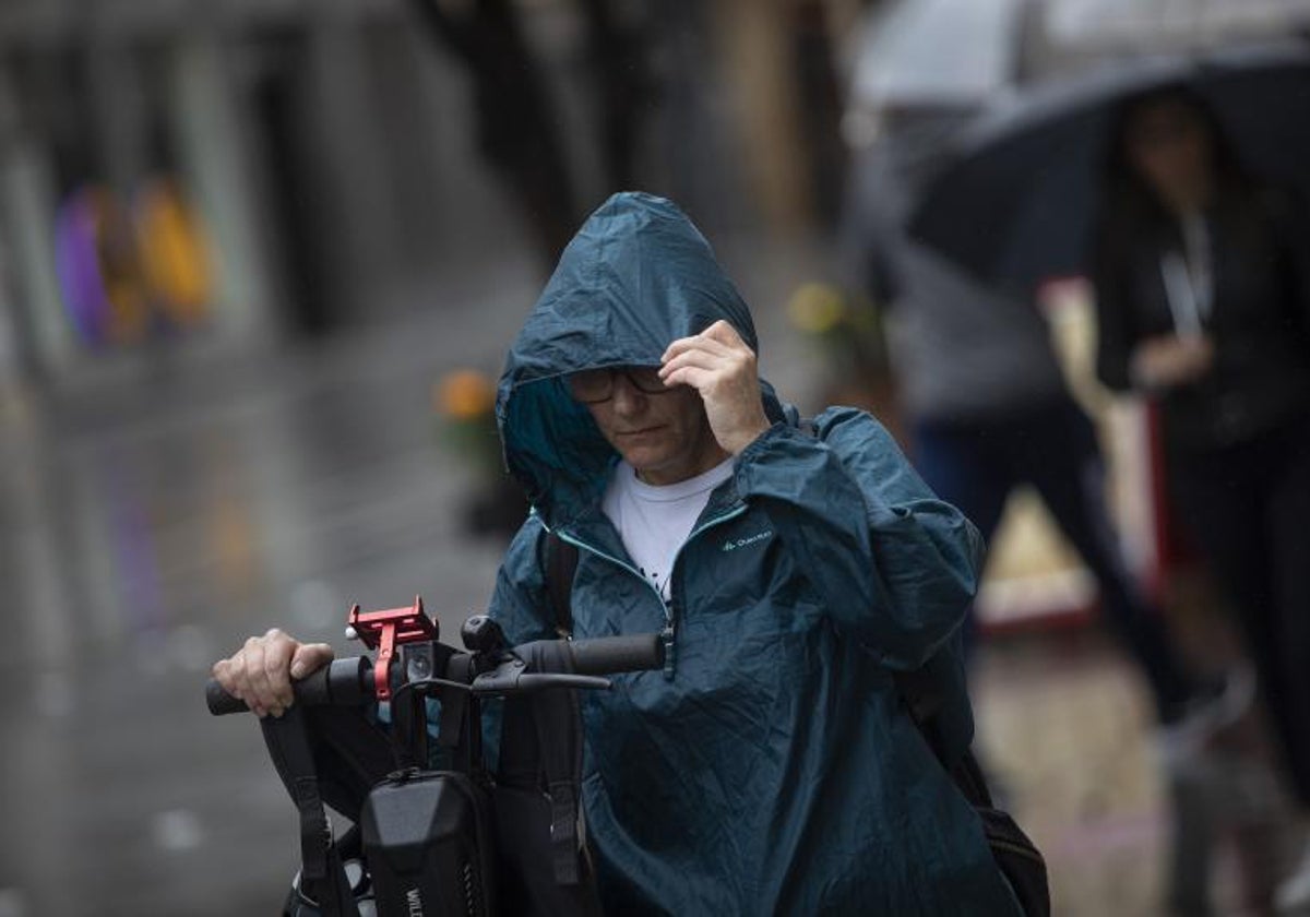 La lluvia estará muy presente en la primera parte de la semana