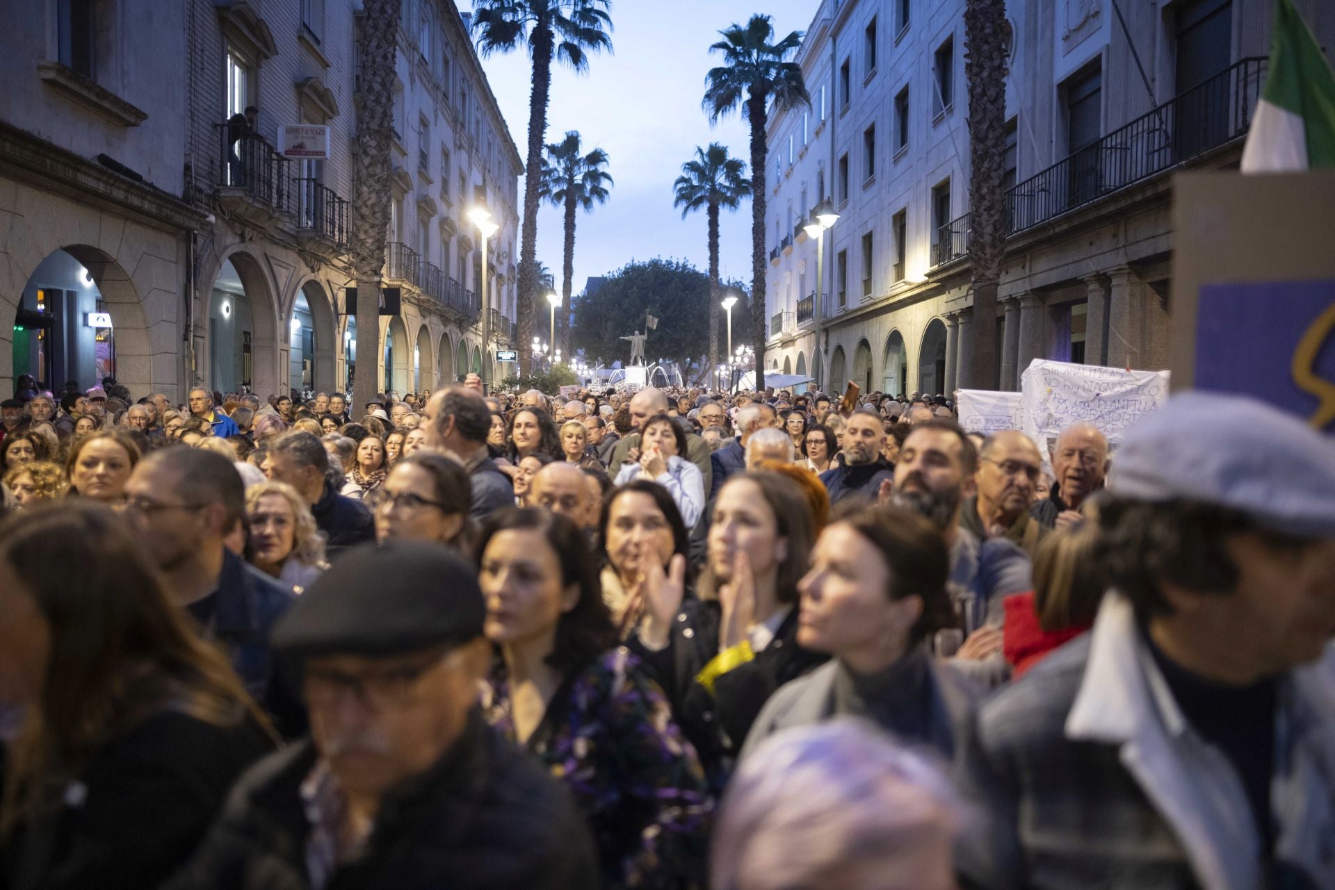 Todas las imágenes de la manifestación por la sanidad pública de Huelva