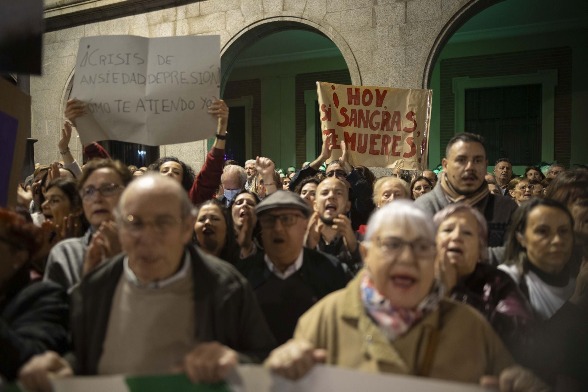 Todas las imágenes de la manifestación por la sanidad pública de Huelva