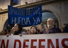 La plataforma 'Y Huelva Cuándo' muestra su «profunda decepción» ante «el enésimo aplazamiento» del Materno Infantil