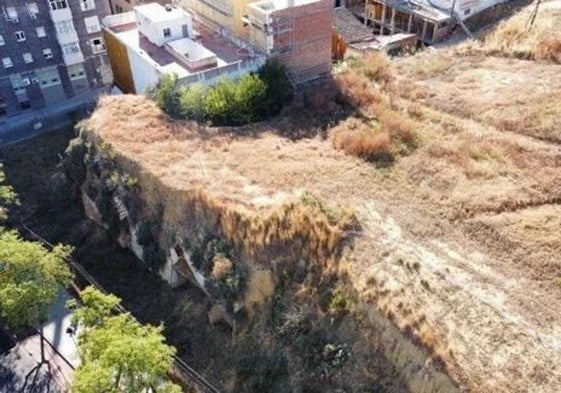 Vista aérea del Cabezo de la Joya
