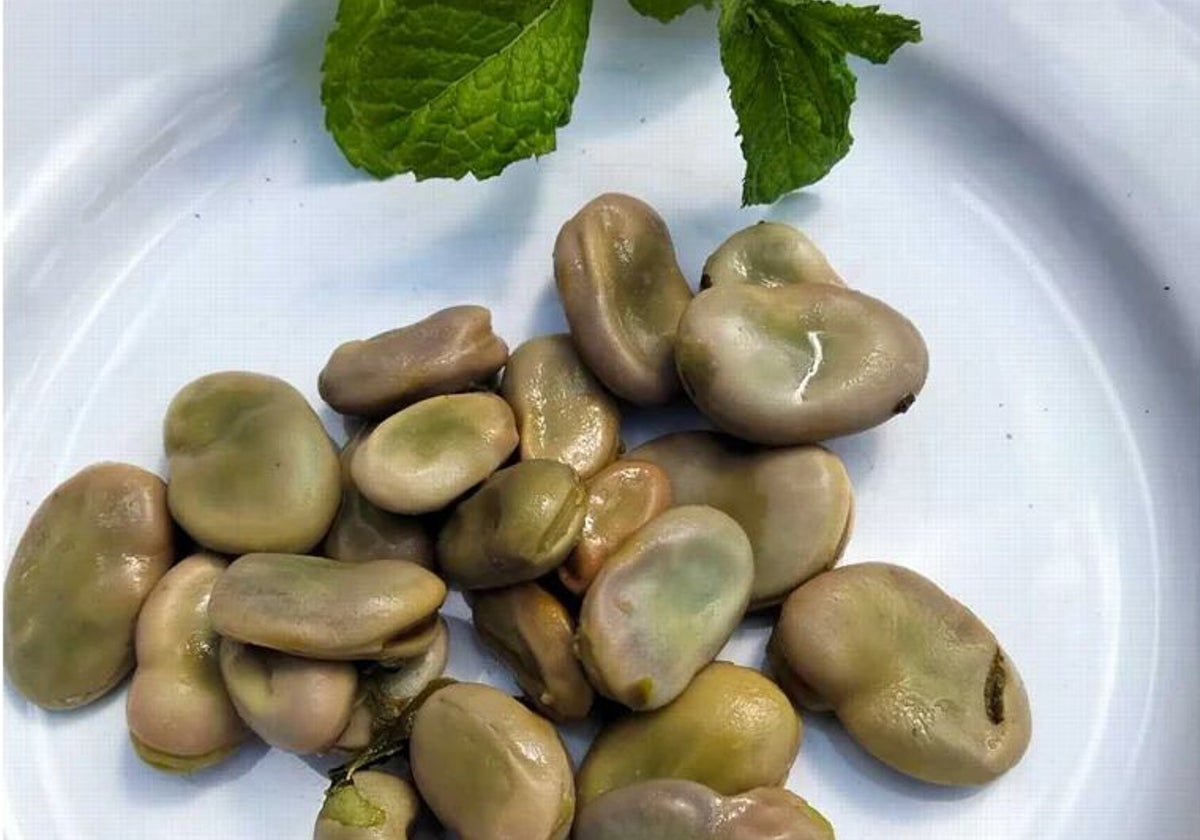 Las habas enzapatás son uno de los platos típicos de la gastronomía onubense