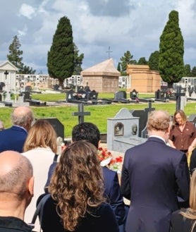 Imagen secundaria 2 - Huelva cumple con la tradición de honrar la memoria de William Martin, 82 años después de su misteriosa aparición