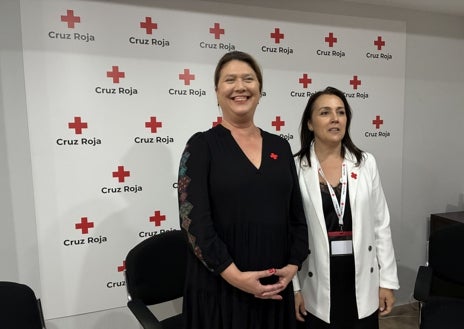 Imagen secundaria 1 - Voluntarios de Cruz Roja Huelva, testigos de las secuelas de la DANA: «Hay personas psicológicamente muy afectadas»