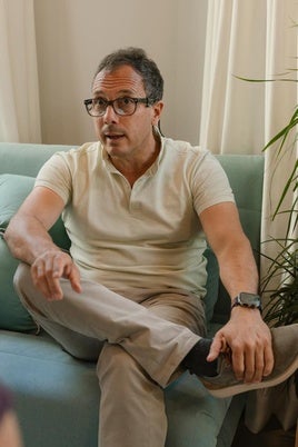 Alejandro Villarán durante la entrevista concedida a Huelva24