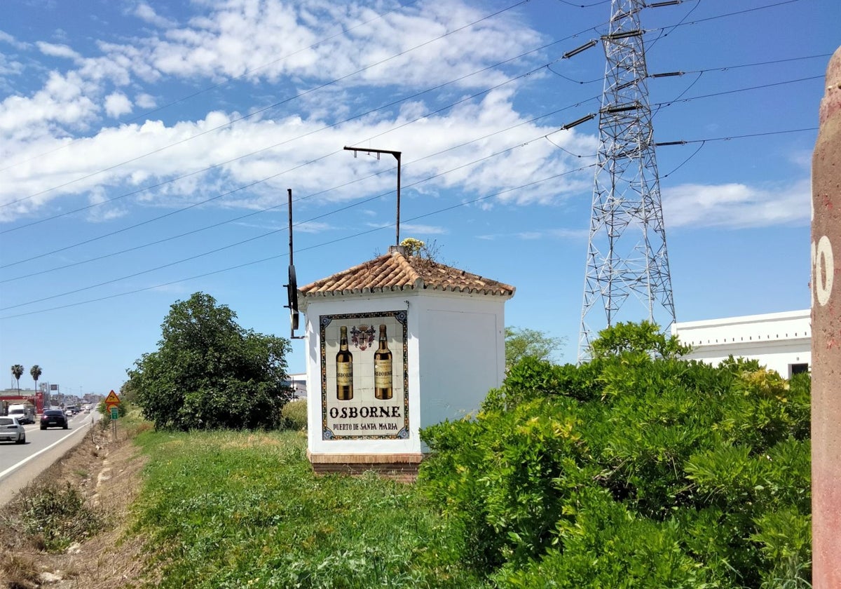 El quiosco, a la vera de la carretera y aparentemente en mitad de la nada