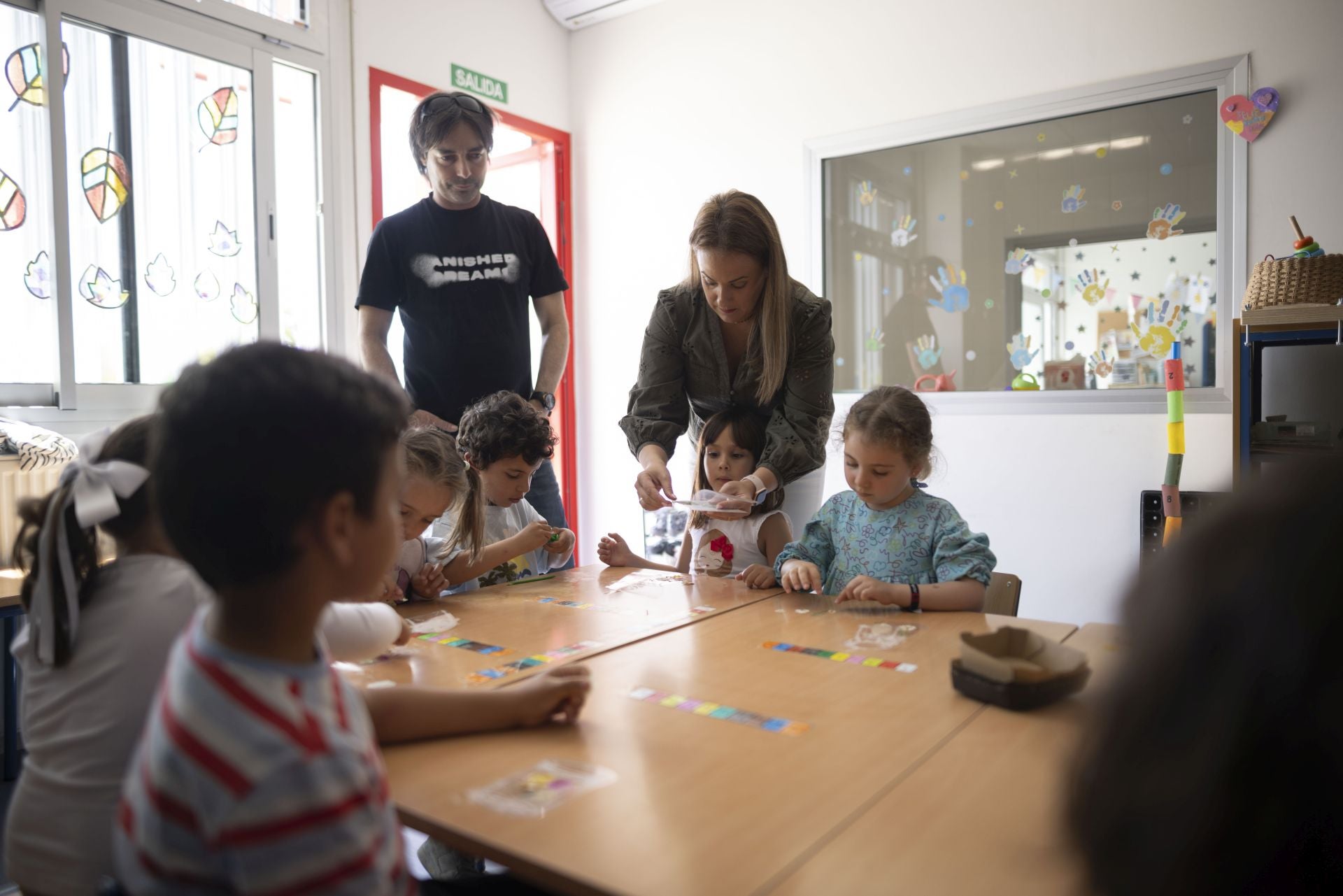 Inauguración 'oficial' del colegio 'Muelle del Tinto', en Pescadería
