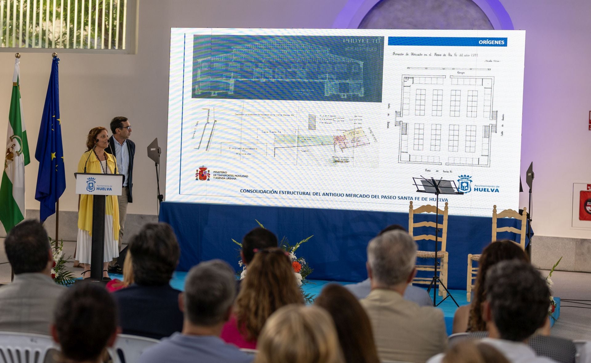 La inauguración del nuevo espacio multifuncional Santa Fe, en imágenes