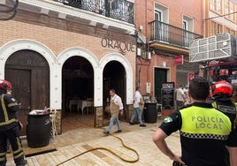 Un incendio en la cocina del restaurante Oraque obliga a desalojar el establecimiento