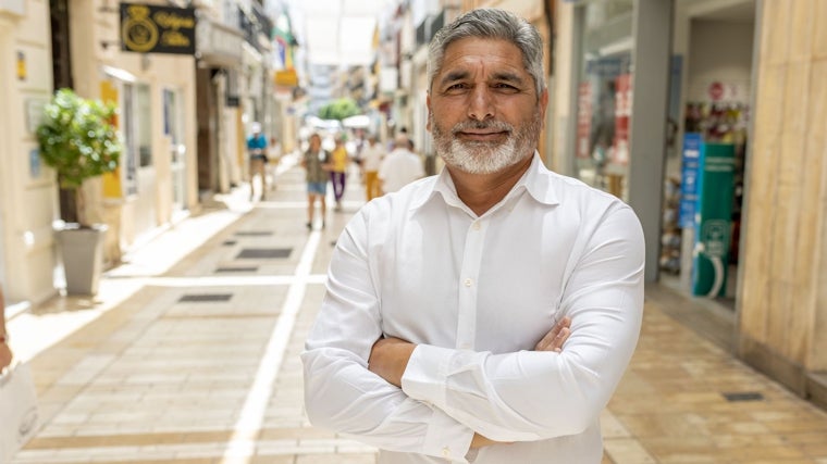 Cortés, la semana pasada en Huelva