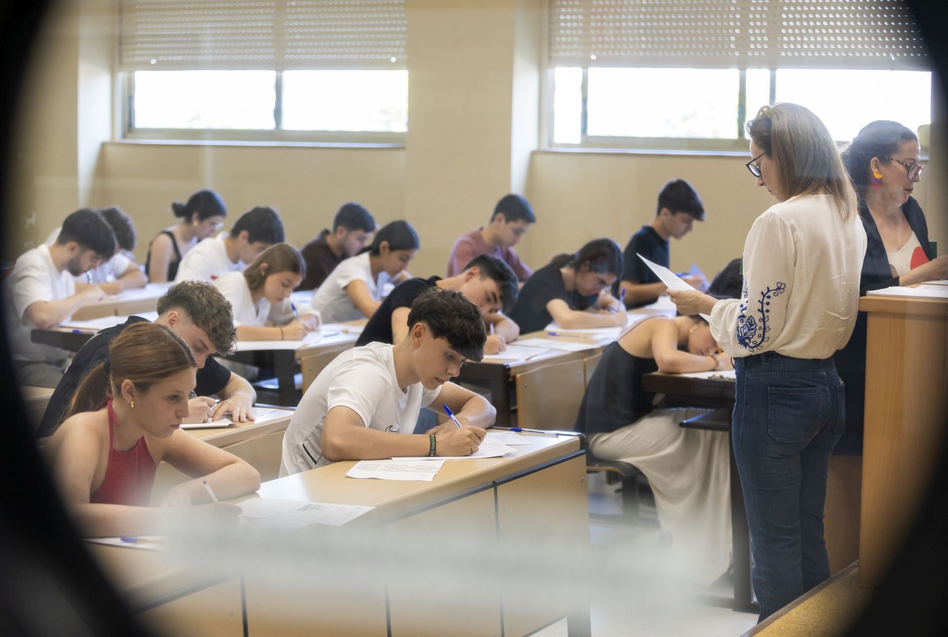 El inicio de la Selectividad 2025 en Huelva, en imágenes