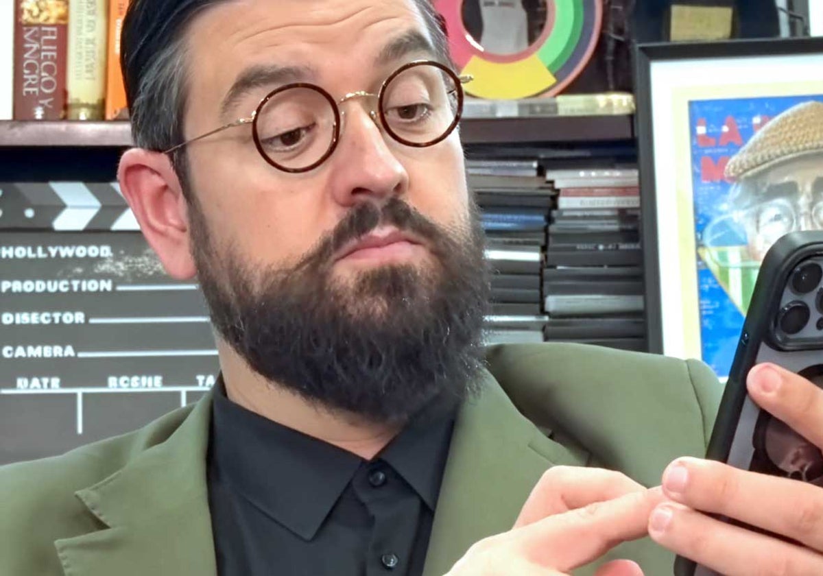 El presentador sevillano Manu Sánchez