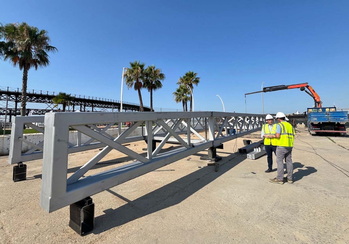 La estructura recién llegada a la capital
