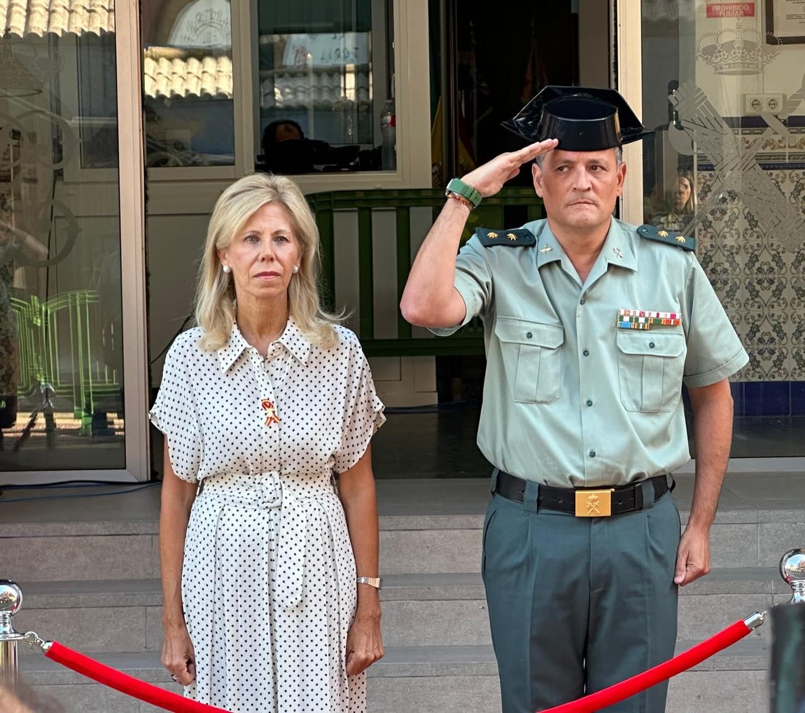 El homenaje de la Guardia Civil de Huelva a los agentes víctimas de terrorismo, en imágenes