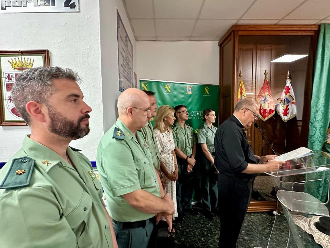 El homenaje de la Guardia Civil de Huelva a los agentes víctimas de terrorismo, en imágenes
