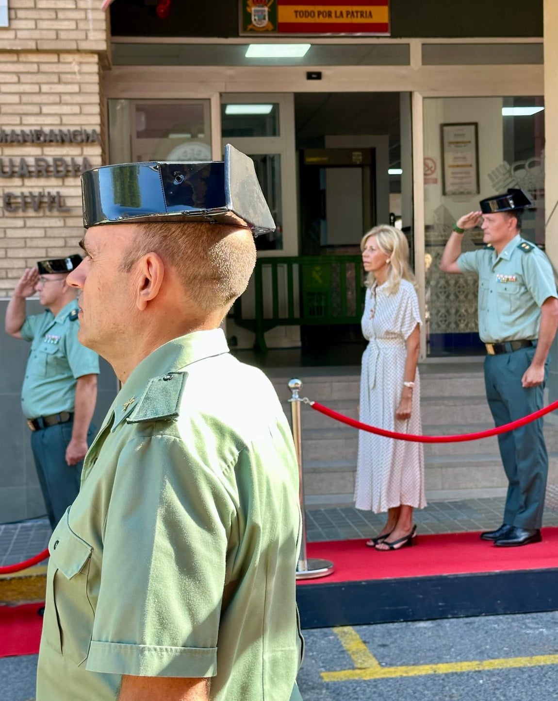 El homenaje de la Guardia Civil de Huelva a los agentes víctimas de terrorismo, en imágenes