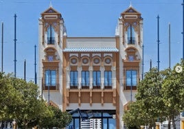 Así es la portada de las Colombinas de Huelva 2025: ¿en qué edificio está inspirada?