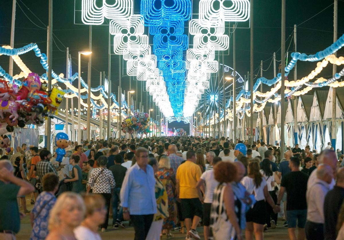 Ambiente en el recinto colombino