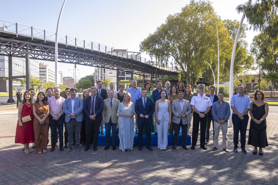 La reinauguración del Muelle del Tinto, en imágenes