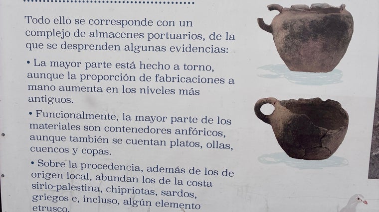 Ollas encontradas en el antiguo edificio de Hacienda