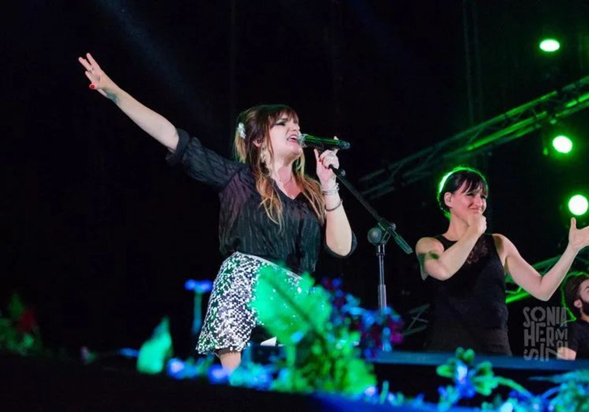Rozalén, en concierto en Huelva hace unos años