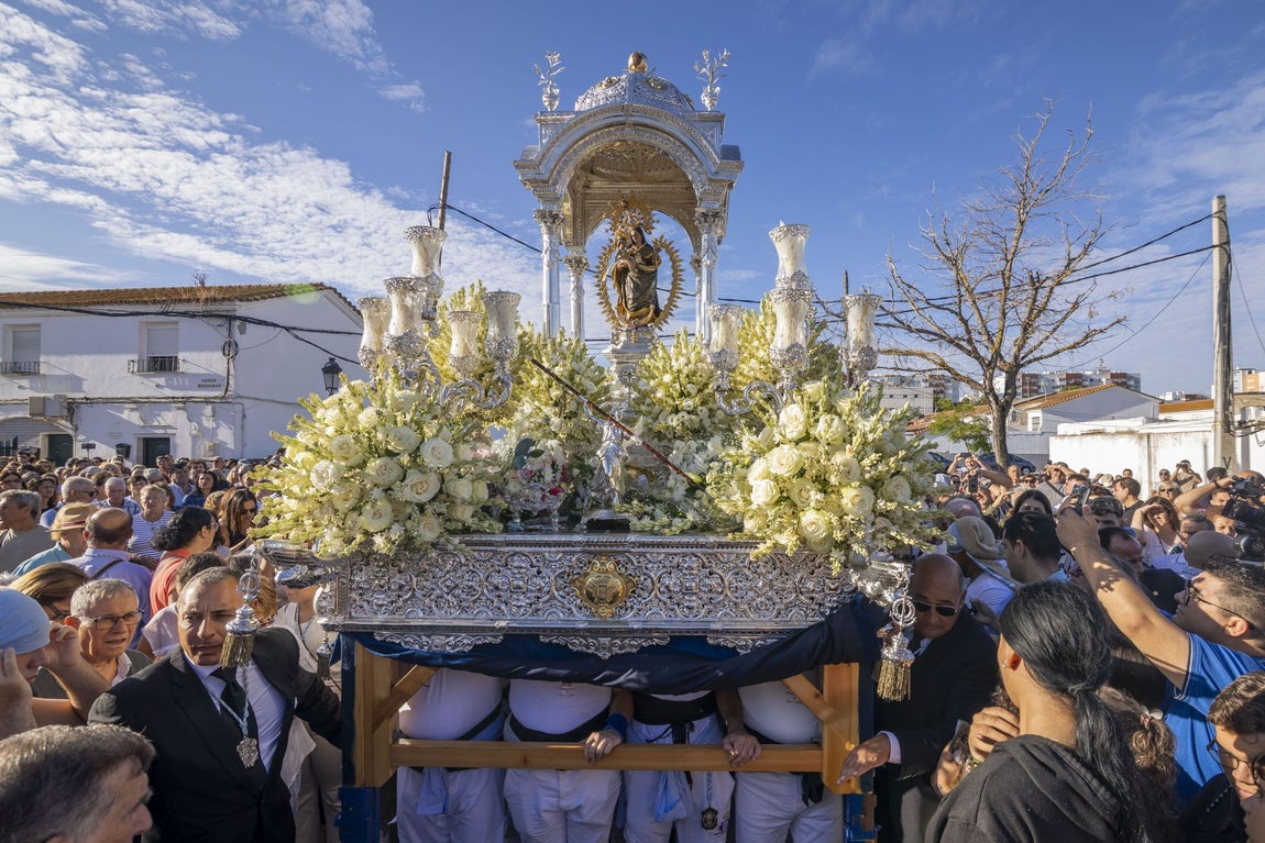 La bajada de la Virgen de la Cinta a la catedral este 8 de septiembre, en imágenes