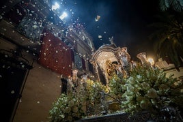 La Virgen de la Cinta regresa a la Mayor de San Pedro 70 años después