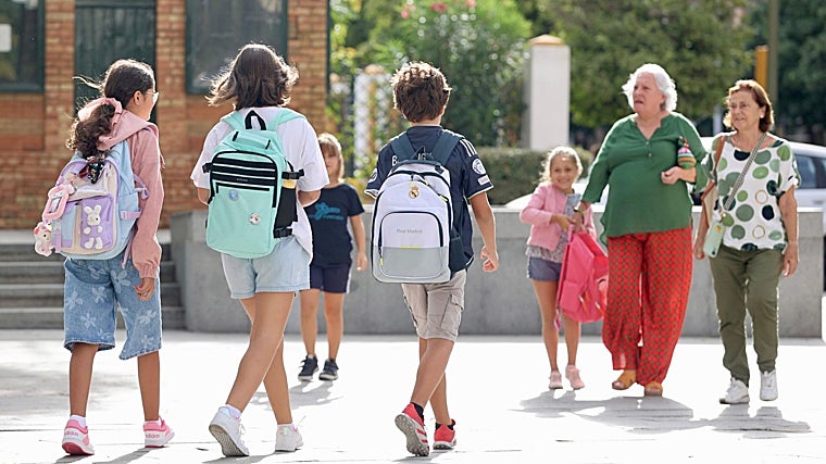 La vuelta al cole en Huelva