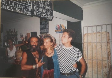 El Mai y Fernando el Jipi, dos personajes de la noche en La Mandrágora