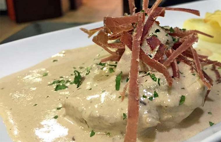 La propuesta del restaurante Juan Hormigo, que trajo a la feria en formato tapa