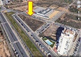 Parcela en la que se levantarán las instalaciones