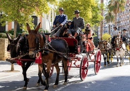 La Feria del Caballo de Huelva trasciende el Parque Zafra y toma el centro de la ciudad