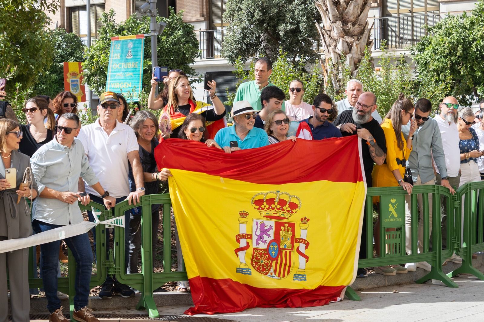 El acto de la Guardia Civil por el Día del Pilar en Huelva, en imágenes