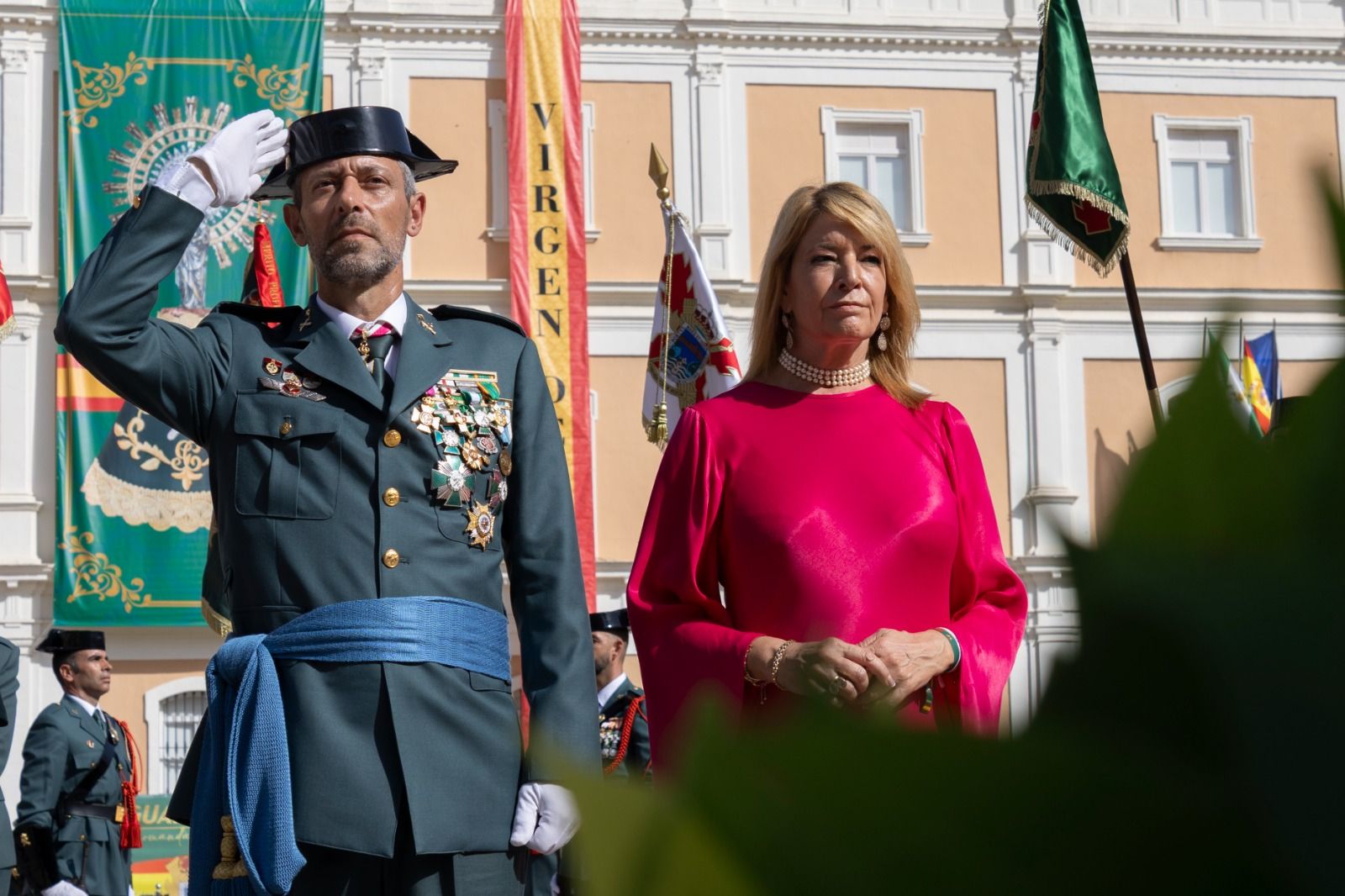 El acto de la Guardia Civil por el Día del Pilar en Huelva, en imágenes