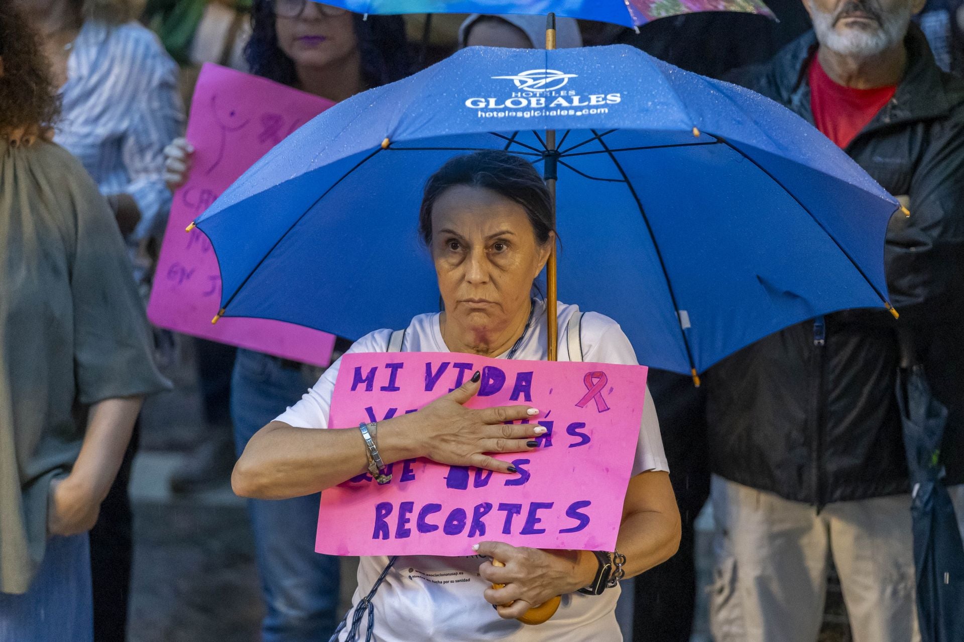 Las imágenes de la nueva manifestación por la sanidad pública de Huelva