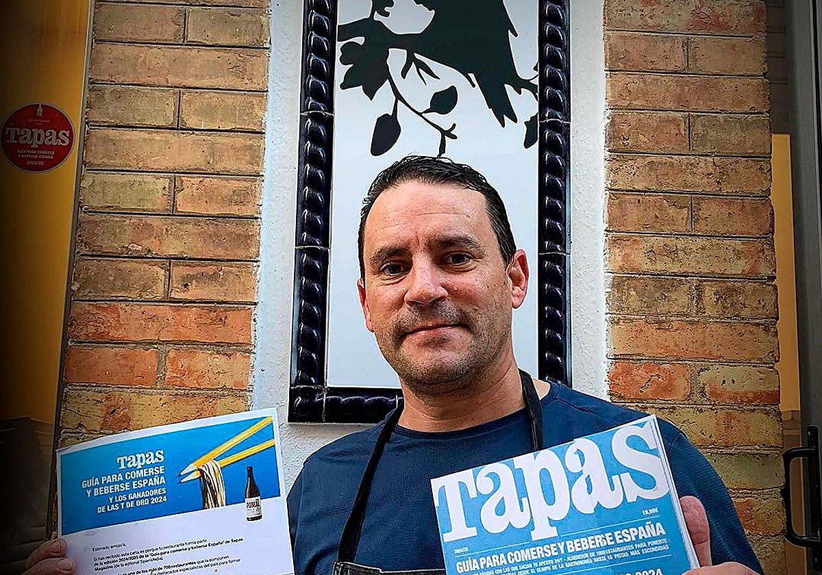 El chef onubense Diego Borrero