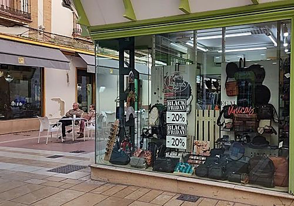 Imagen de una campaña anterior de Black Friday en Huelva capital