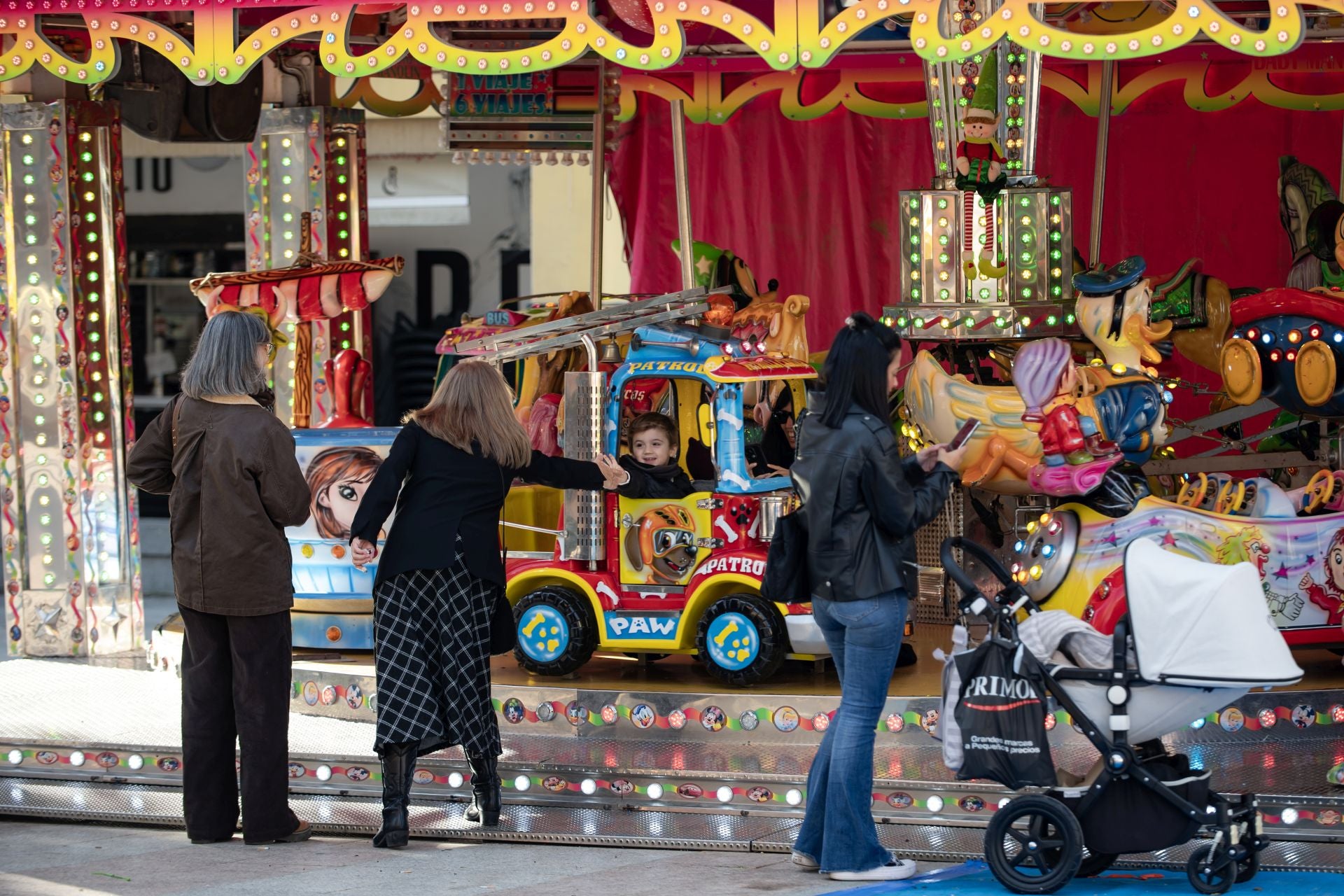 Los primeros momentos de ocio de las fiestas navideñas, en imágenes