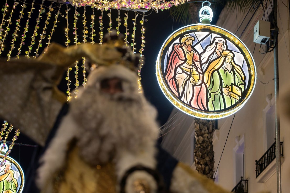 La llegada de los Reyes Magos a Huelva, en imágenes