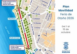 Feria de Otoño y del Caballo de Huelva 2026: estas serán las restricciones de tráfico a partir del próximo 1 de octubre