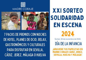 La Fundación Madre Coraje lanza su XXI sorteo 'Solidaridad en Escena'
