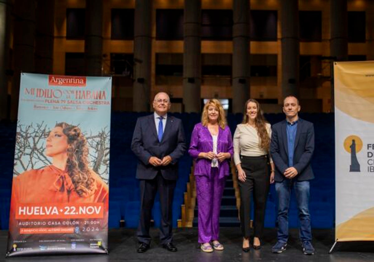 Presentación del concierto benéfico de Argentina