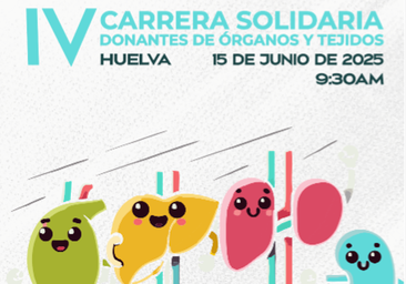 El Hospital Juan Ramón Jiménez organiza la IV Carrera Solidaria en homenaje a los donantes de órganos y tejidos