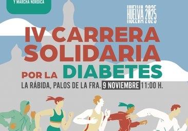 La Rábida acogerá la 4ª Carrera Solidaria por la Diabetes el próximo 9 de noviembre