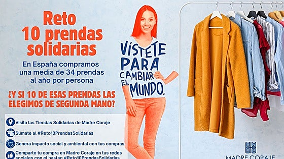 Esta es la campaña de Madre Coraje para fomentar un hábito más responsable y solidario del consumo en moda