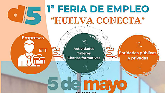 Huelva impulsa el empleo con la primera feria 'Huelva Conecta' en la Barriada de la Hispanidad