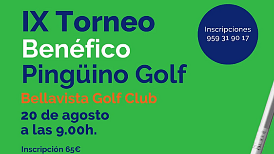 El Bellavista Golf Club acogerá el IX Torneo Benéfico Pingüino Golf a favor de la lucha contra el cáncer