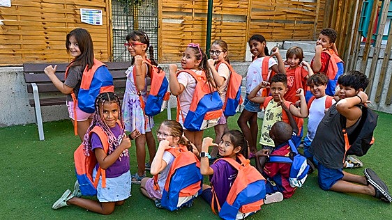 La Fundación »la Caixa» refuerza la vuelta a las aulas de un centenar de niños en situación de vulnerabilidad en Huelva
